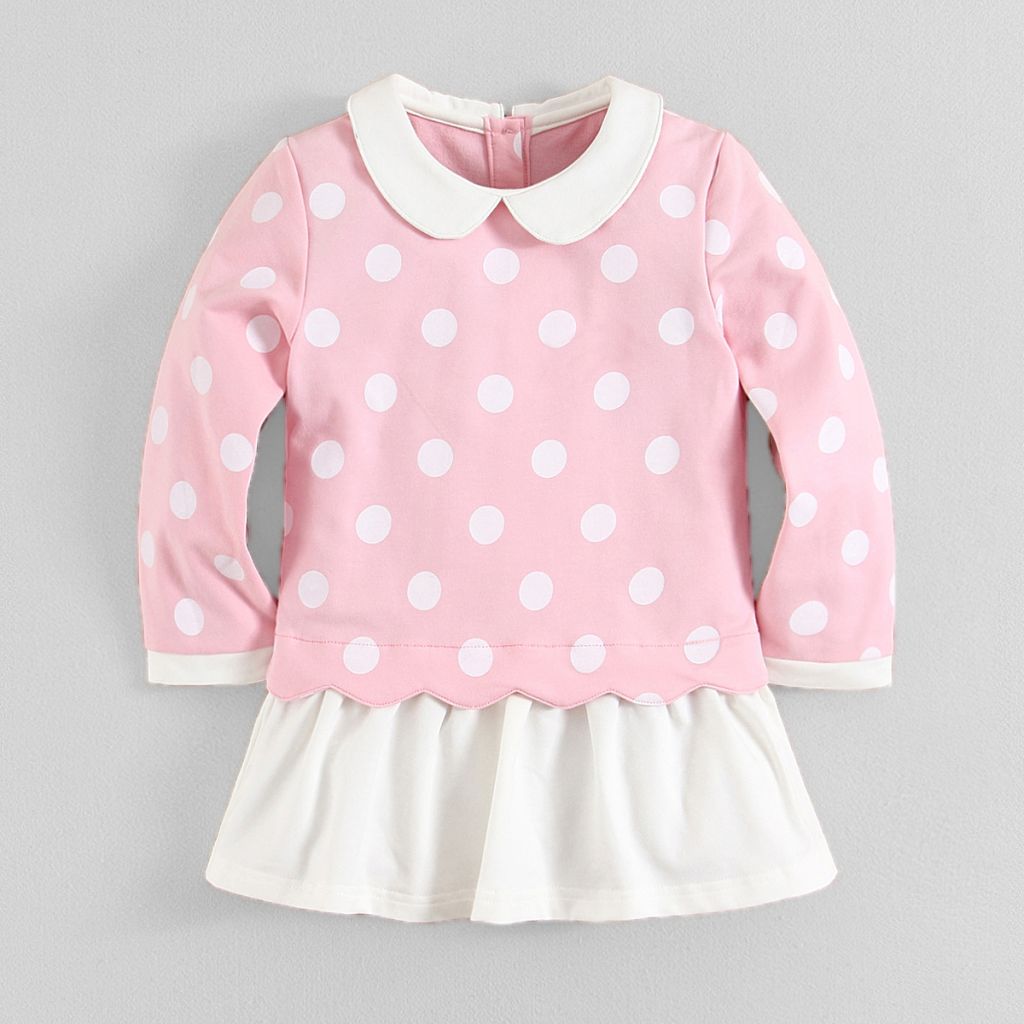 Baby girl clothes cute fleece dress