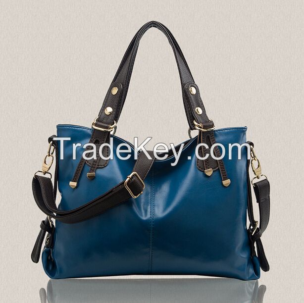 Leather Handbag Fashion Elegance Ladies Handbag Soft Pu Bag Leather Women European And American Style