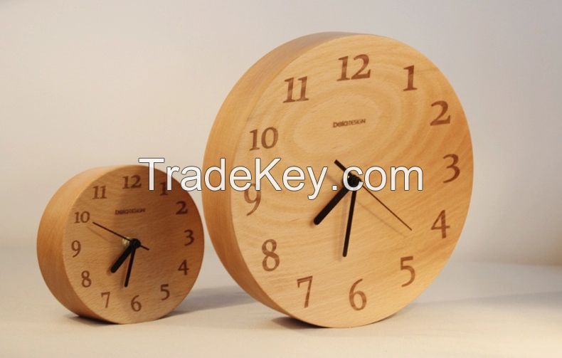 Wood Wall Clock