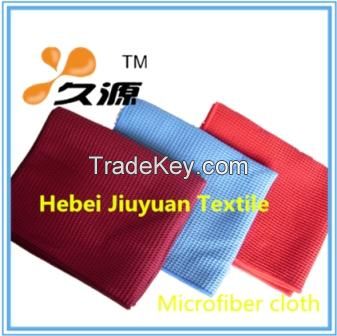 Manufacturer directly supply top quality 80/20 streak free microfiber towel (JY-0011)