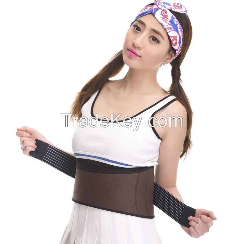 Tourmaline thermal magnetic waist support, waist brace