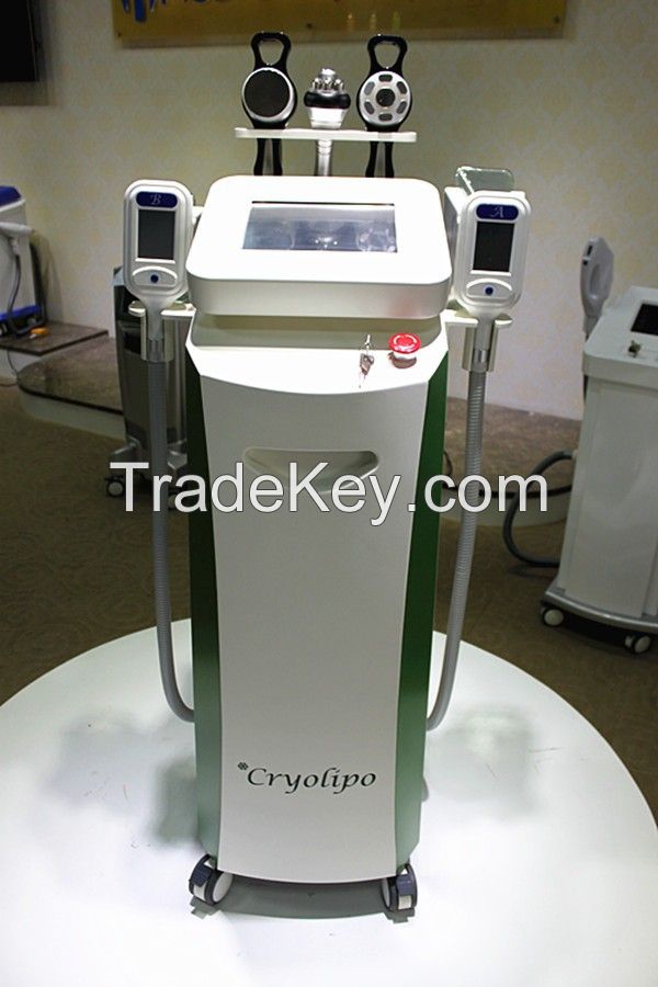 Hot In USA RF Cavitation Cryolipolysis Fat Freezing Slimming Machine