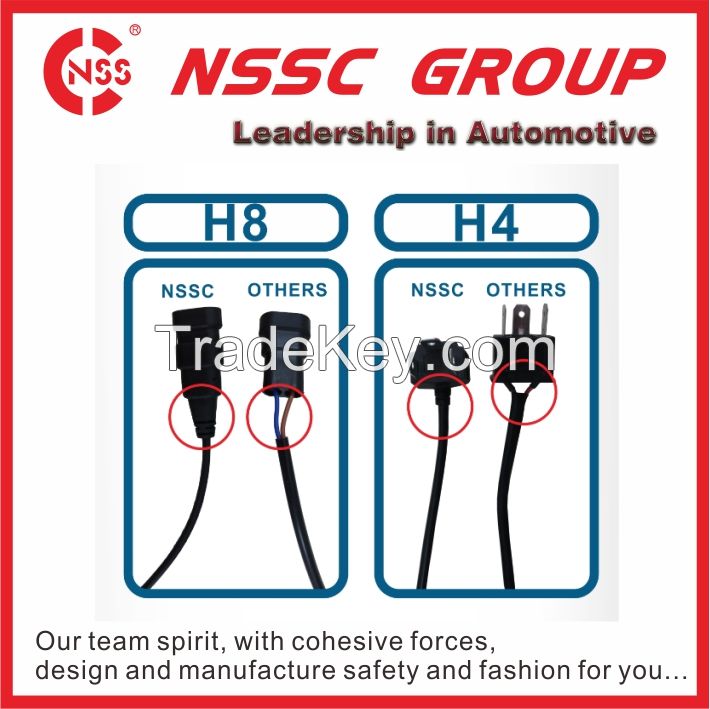 NSSC 3S Car LED Headlight H4 H7 H8 H10 H13 H16 9004 9007 5202 9005 9006 9012