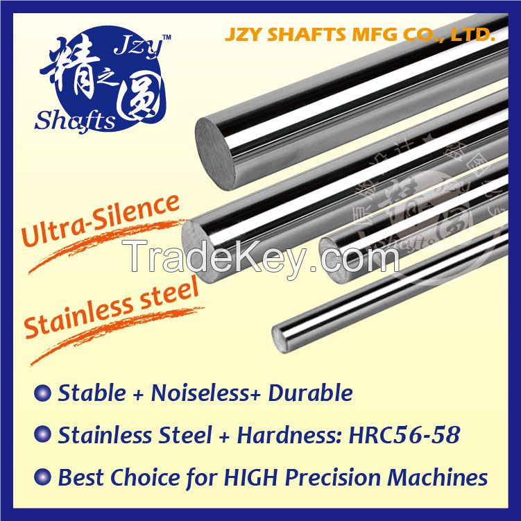 diameter 3mm-30mm h6 g6 standard SUS400 series stainless steel quenching hard round rod HRC56-58 roughness 0.05 similar to mirror surface