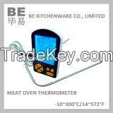 LCD Display Kitchen Meat Digital Thermometer with Timer (BE-5014)