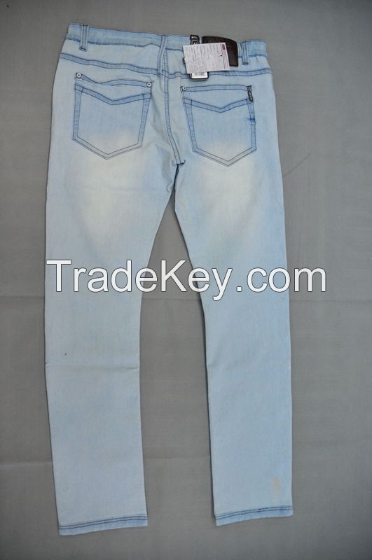 kp009 2015 New Style Blue Jeans! Men's brand jeans!Design any pattern u want!