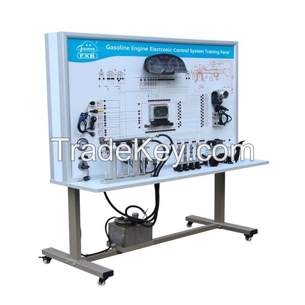 Gasoline engine electronic control system training panel