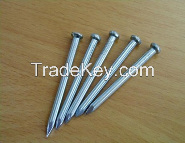 Galvanized Masonry 1''-6'' Fluted Shank Steel Nails