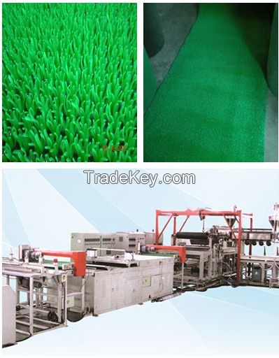 PVC Hexagonal Hollow Floor Mat/Door blanket production line machine