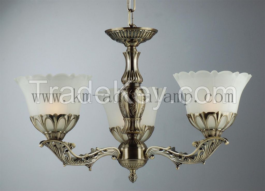 chandelier glass pendant light