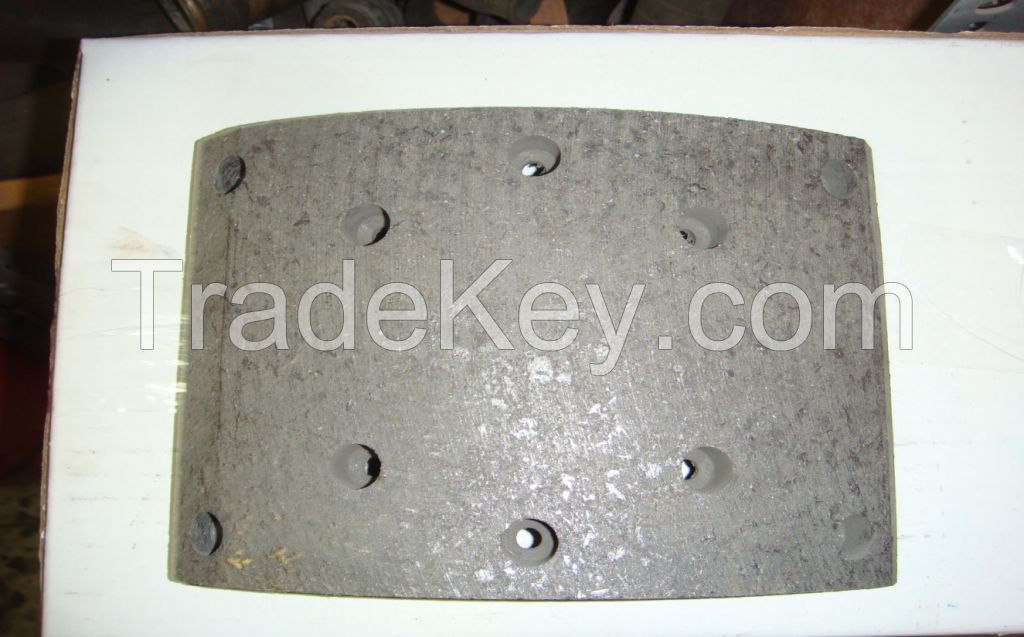 auto brake pads for Higer, Yutong, Kinglong, Changan bus