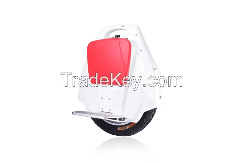 Electric Motor Powered Unicycle With LED Light