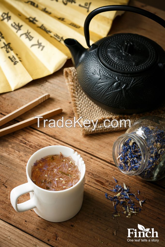 Finch Herbal Tea Dried Cornflower Petal