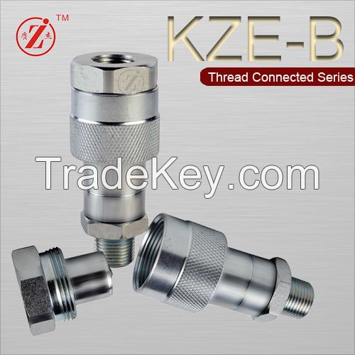 KZE-B Thread locked type hydraulic quick coupling/coupler