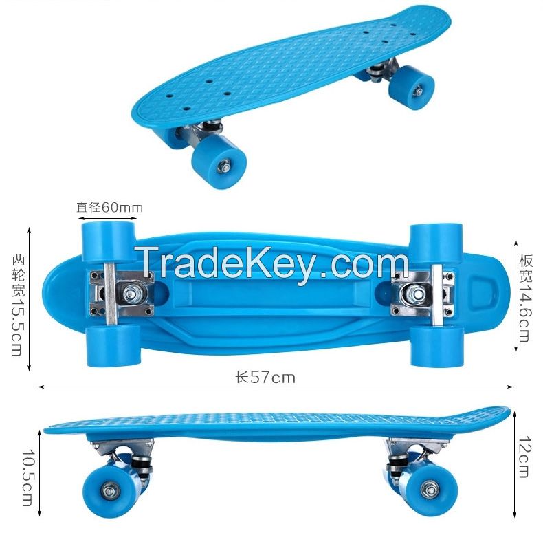 Natural Luminous Two Wheel Skate Board