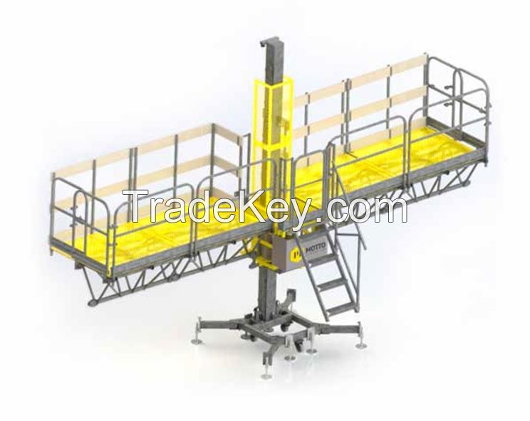 MAST CLIMBING PLATFORM