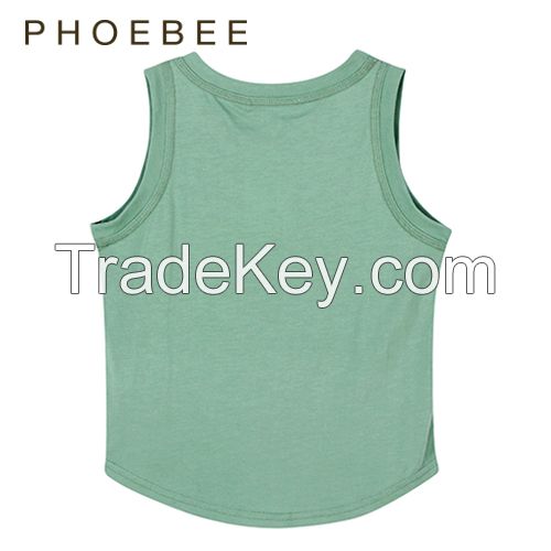 Sleeveless Cotton Children Clothing for Kids