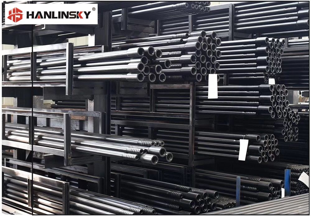 T38 T45 T51 Drill Rods for Tophammer Drilling Rig