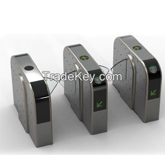 Access control swing barrier, flap turnstile