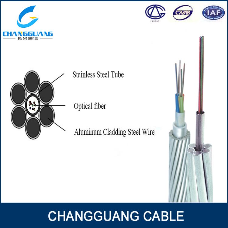 OPGW-Optical Fiber Composite Overhead Ground Wire Fiber Optic Cable