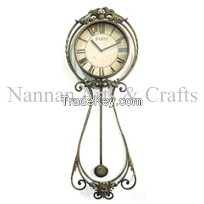 Antique Metal Clock