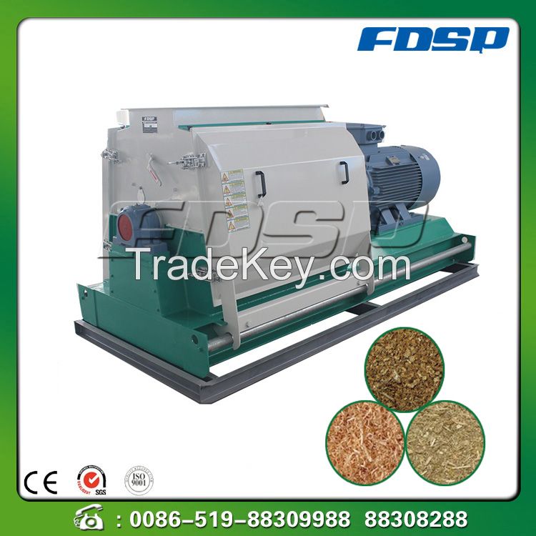 SGS good stability wood hammer mill