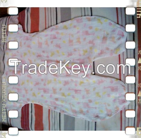 Cotton Gauze Muslim Baby Sleeping Bag