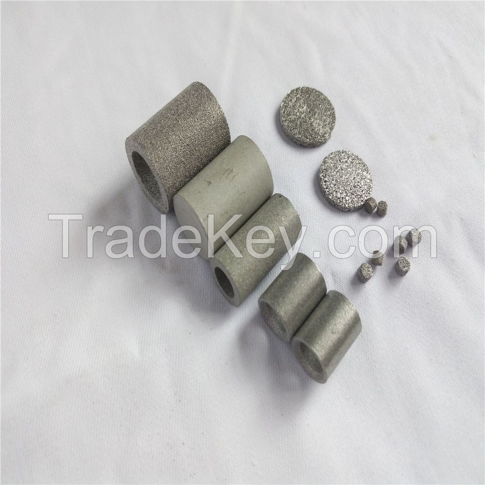 Bronze/copper/brass/stainless steel metal powder sintered filter silencer