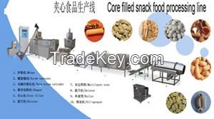 Core filling snack machinery