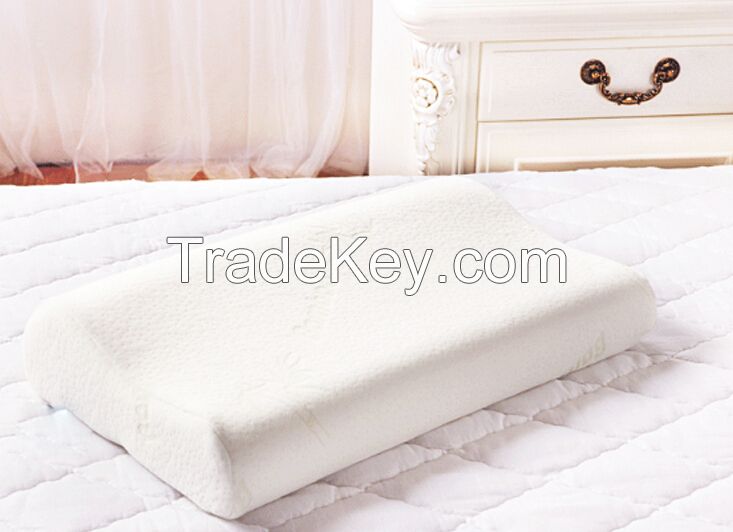 Supply memory foam pillow, contour pillow, U-shape pillow, gel pillow with colorful comfortable pillowcase