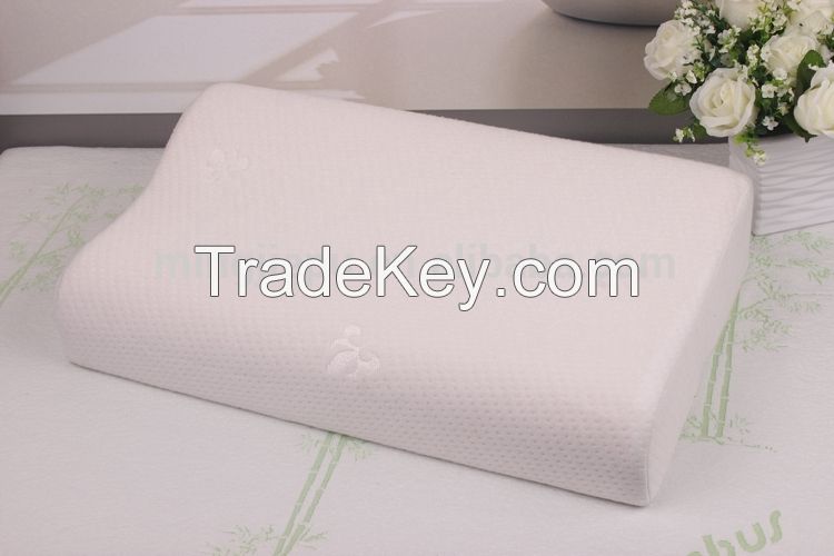 Supply memory foam pillow, contour pillow, U-shape pillow, gel pillow with colorful comfortable pillowcase