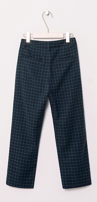 Women Vintaged Checkered Pants- Pants Expert