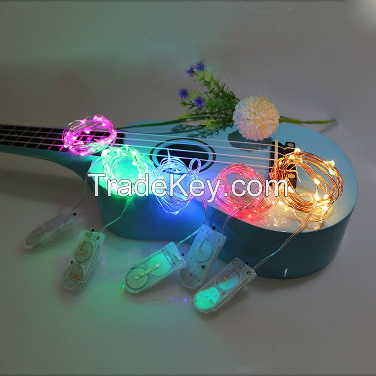 2*CR2032 colourful promotional led waterproof led wedding decoration lights