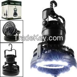 18-piece LED Light & Fan