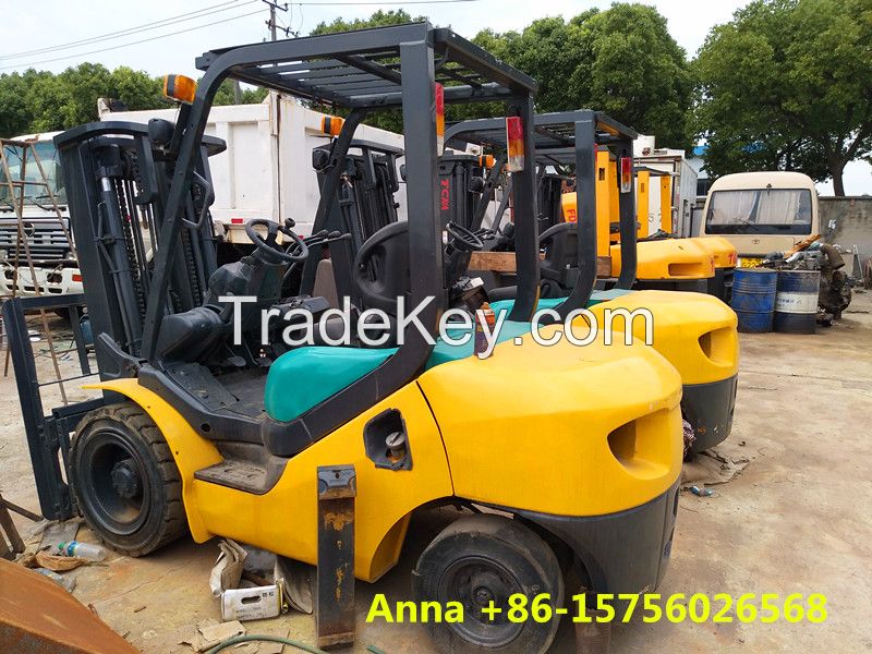 used japan komatsu fd30 3t forklift