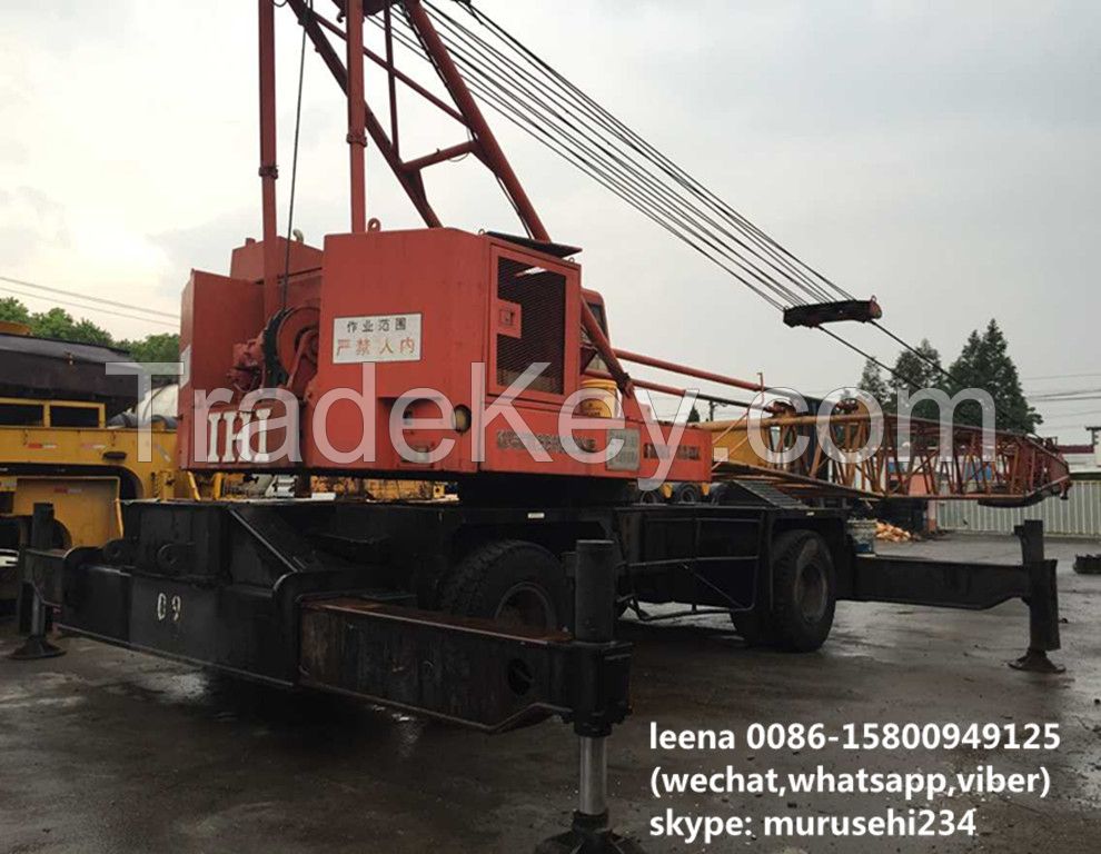 used IHI 40tons lattice boom truck crane 