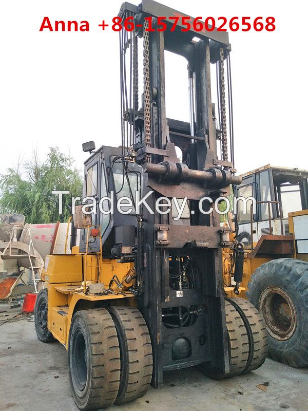 used big japan tcm 15ton forklift