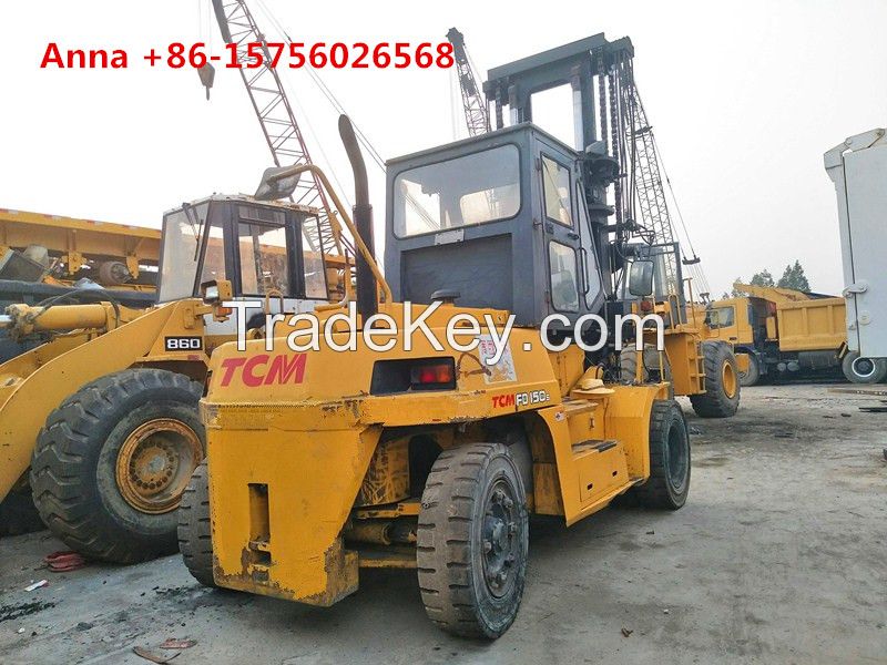 japan tcm 15ton used forklift for sale