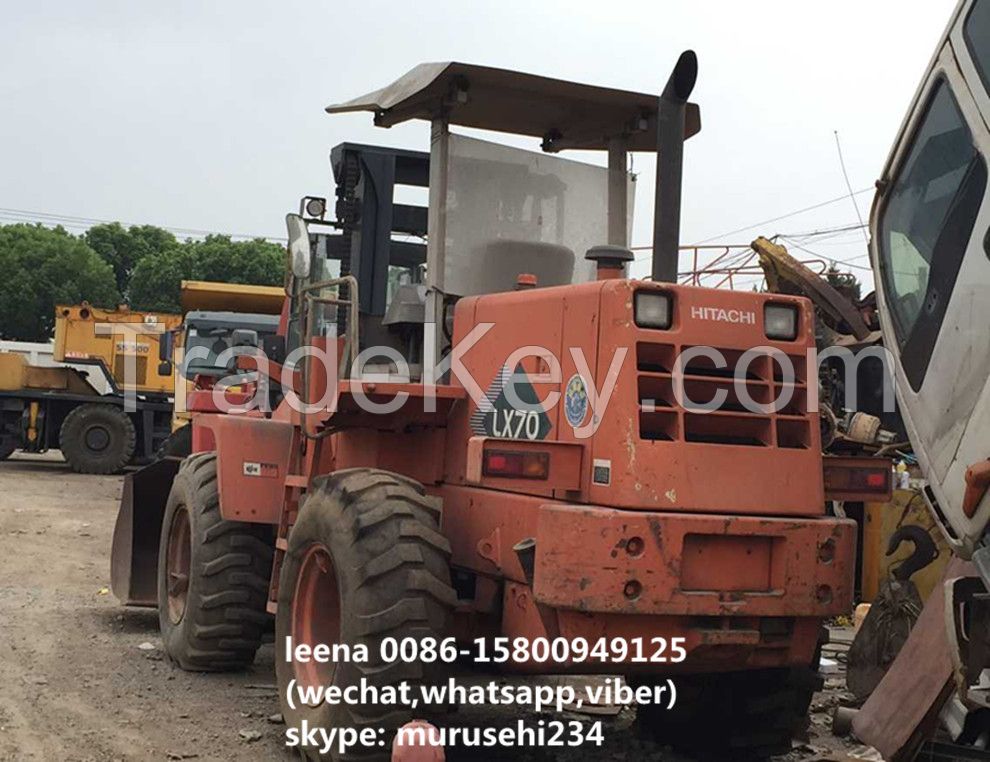 used hitachi LX70-2 wheel loader