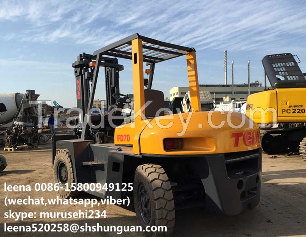 used tcm 7ton forklift