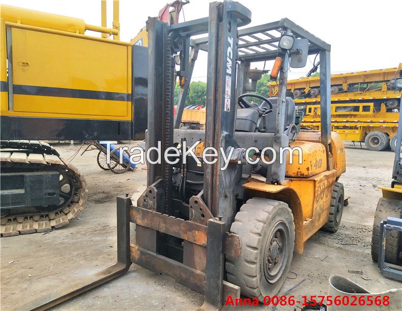 diesel used TCM forklift 4ton 