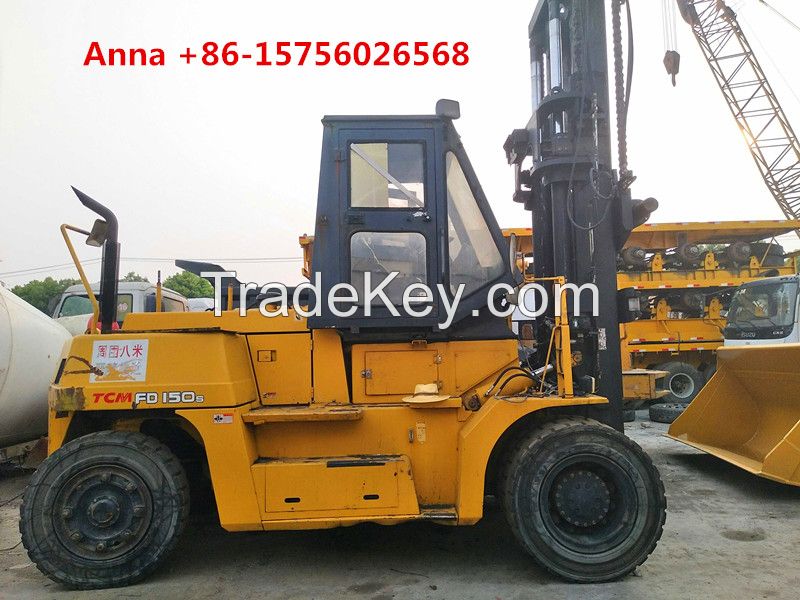 japan tcm 15ton used forklift for sale