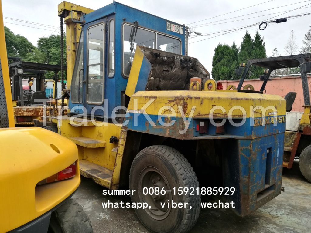 used komatsu forklift 10tons, used froklift in china, cheap forklift