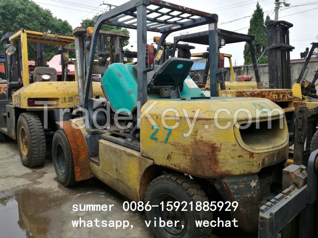 used 5tons komatsu forklift price, japanese forklift , used forklift for sale