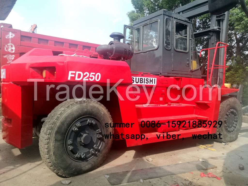 used 25ton forklift for sale, mitsubishi forklift made in japan, used forklifts