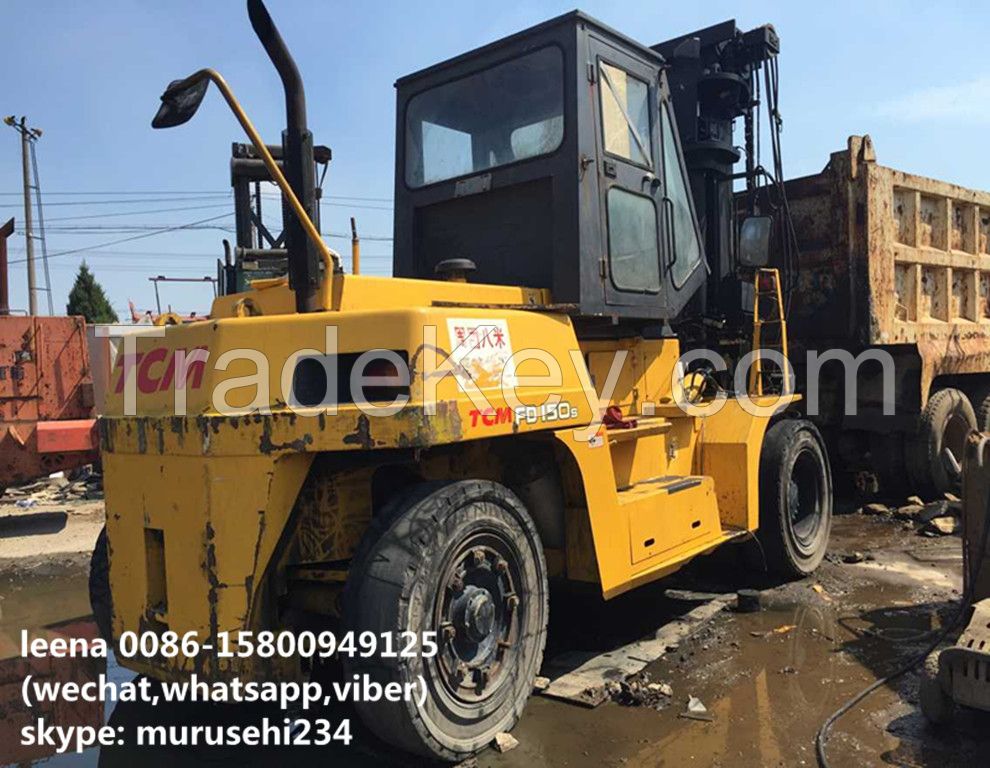 used japan made 15ton tcm forklift