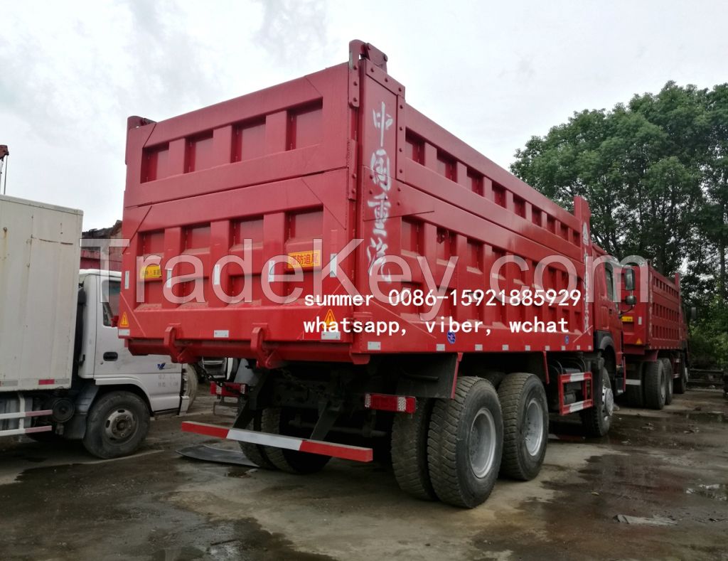 used chinese sinotruck howo dump truck in cheap price, used dump truck for sale