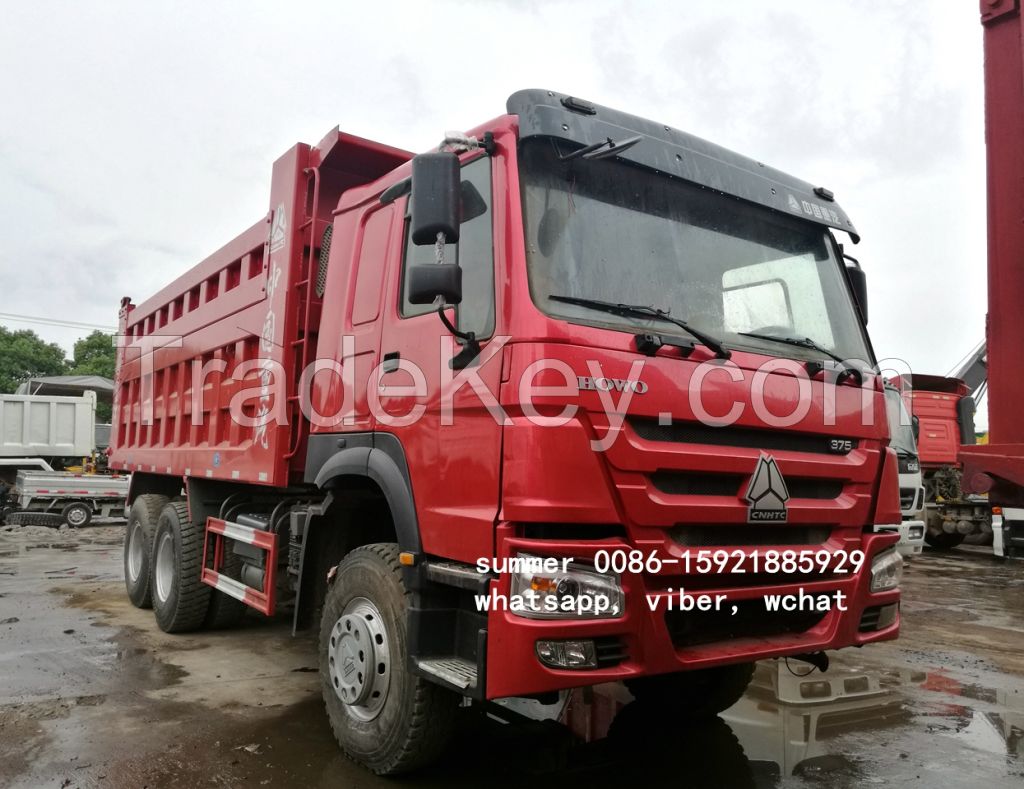 used chinese sinotruck howo dump truck in cheap price, used dump truck for sale