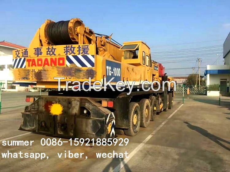 used 75t 80t tadano crane made in japan