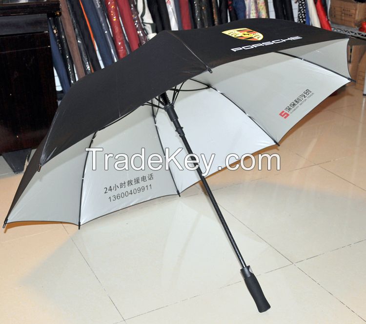 Porsche Golf Umbrella Black